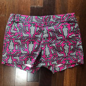 Patterned City-Fit Shorts